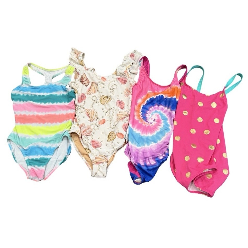 Boden Crewcuts Lands End Gap  10-12 One Piece Swimsuit Bathing Suit Lot Bundle